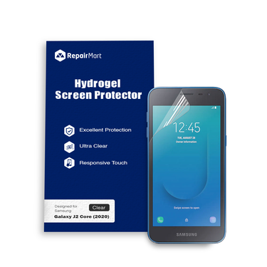 Samsung Galaxy J2 Core (2020) Compatible Premium Hydrogel Screen Protector With Full Coverage Ultra HD